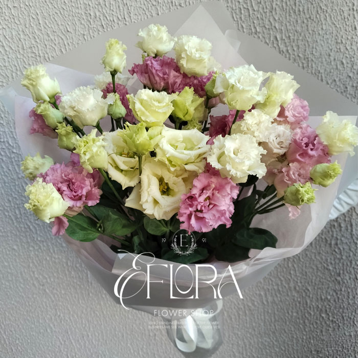 Букет из 9 эустом